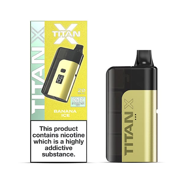 Pre-Filled Vape Devices Titan X Disposable Vape