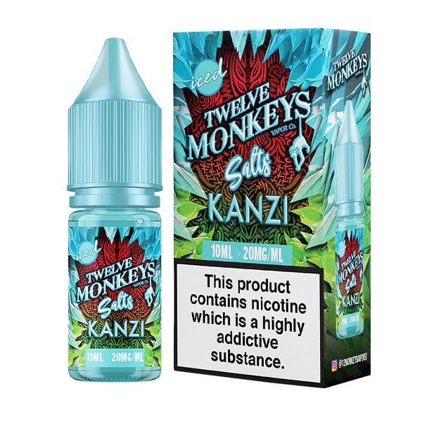 Nic Salts Kanzi Iced / 10MG Twelve Monkeys Ice Age Collection