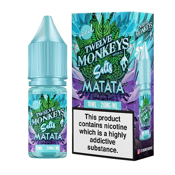 Nic Salts Matata Iced / 10MG Twelve Monkeys Ice Age Collection