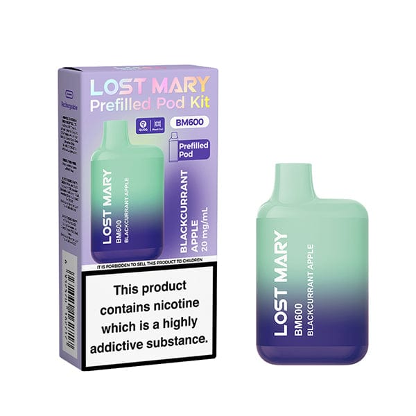 Blackcurrant Apple Lost Mary BM Pre Filled Pod Kit