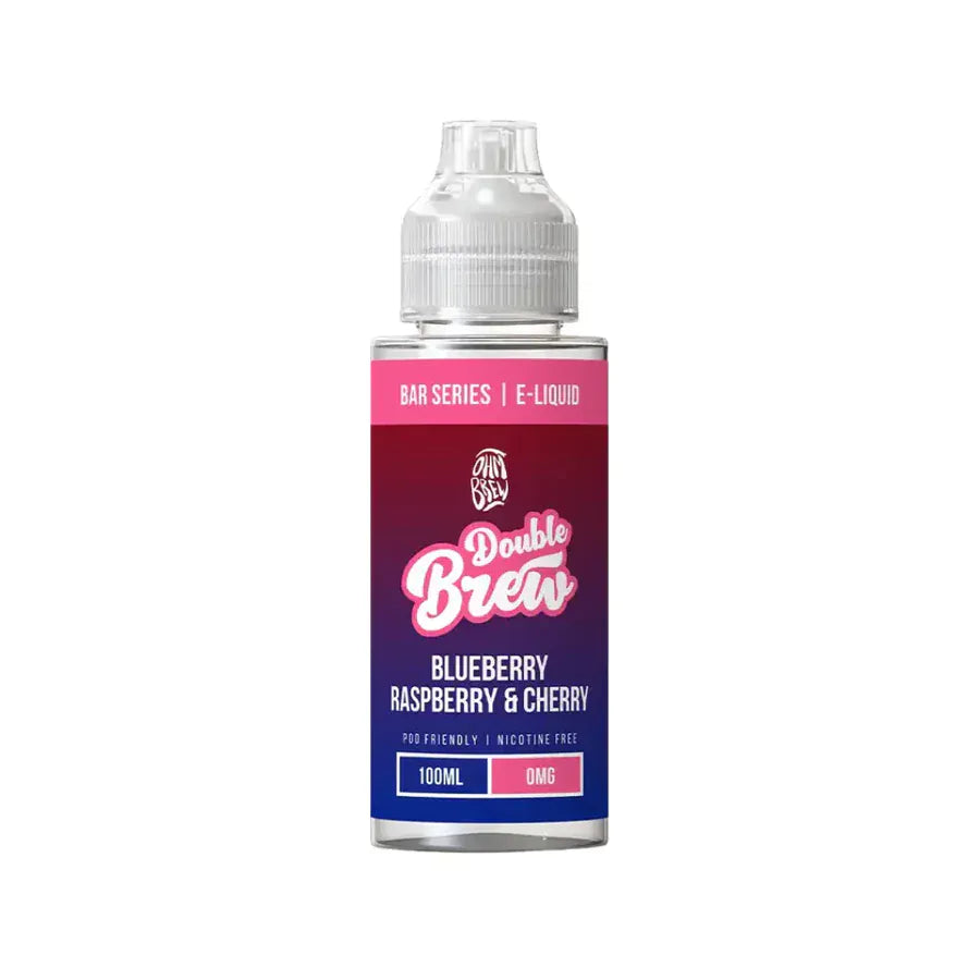 BLUEBERRY RASPBERRY & CHERRY Ohm Brew Double Brew Bar Series 100ml Shortfill