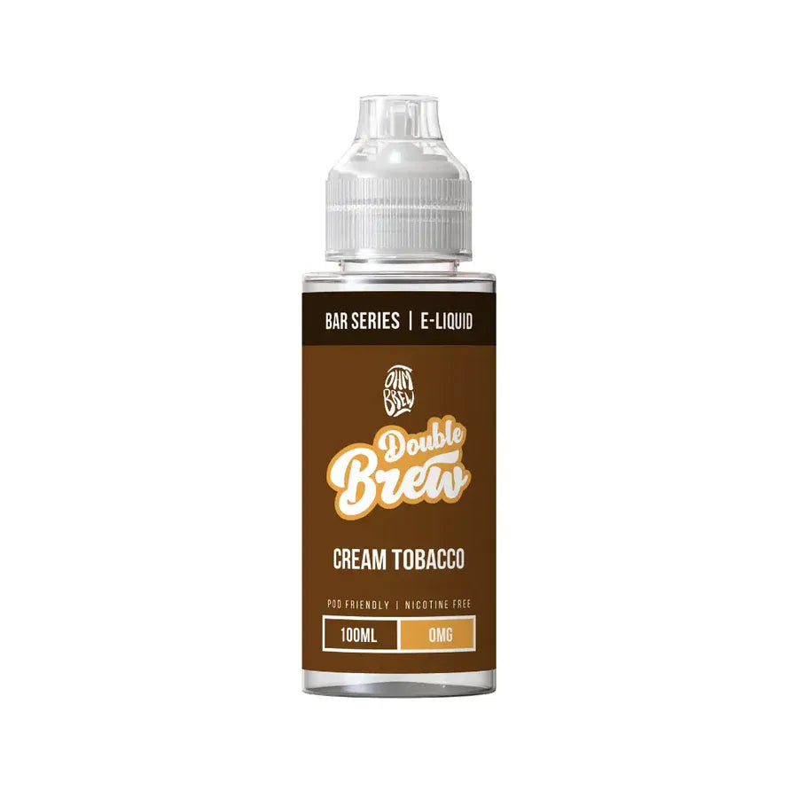 CREAM TOBACCO Ohm Brew Double Brew Bar Series 100ml Shortfill