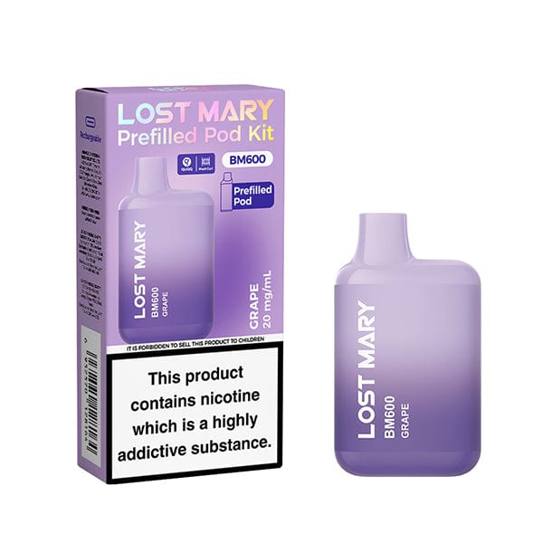 Grape Lost Mary BM Pre Filled Pod Kit