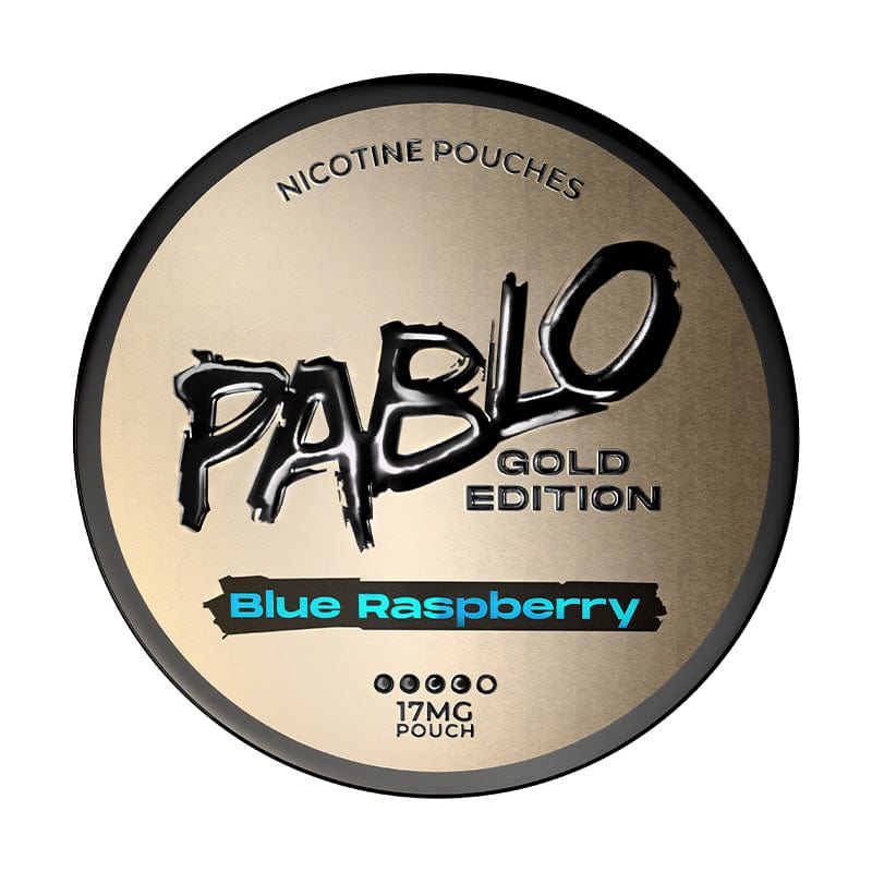 Nicotine Alternatives Blue raspberry Pablo Gold Edition 17mg Nicotine Pouches