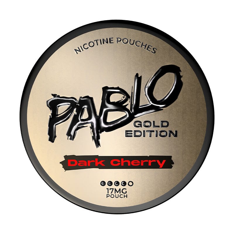 Nicotine Alternatives Dark cherry Pablo Gold Edition 17mg Nicotine Pouches