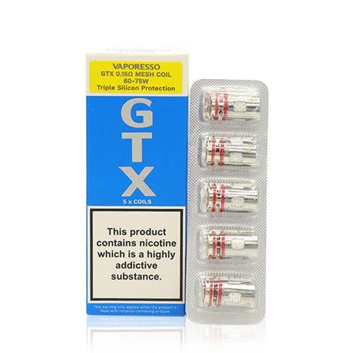 Coils 0.15 Vaporesso GTX Coils (Pack Of 5)