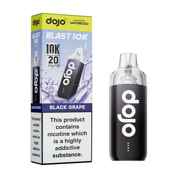 Pre-Filled Vape Devices Black Grape Dojo Blast 10K Vape Kit