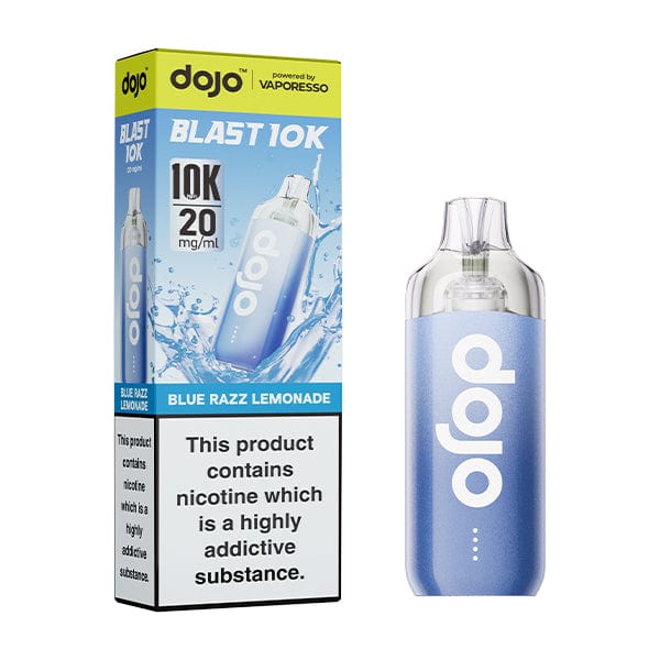 Pre-Filled Vape Devices Blue Razz Lemonade Dojo Blast 10K Vape Kit