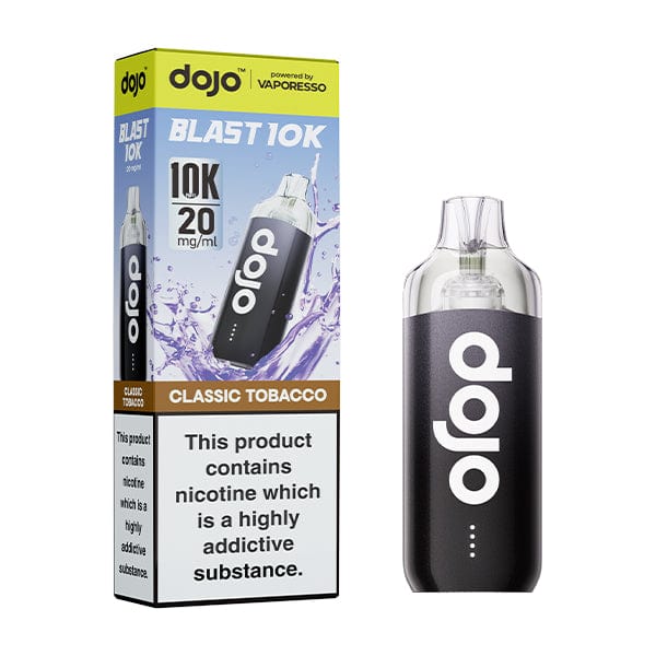 Pre-Filled Vape Devices Classic Tobacco Dojo Blast 10K Vape Kit