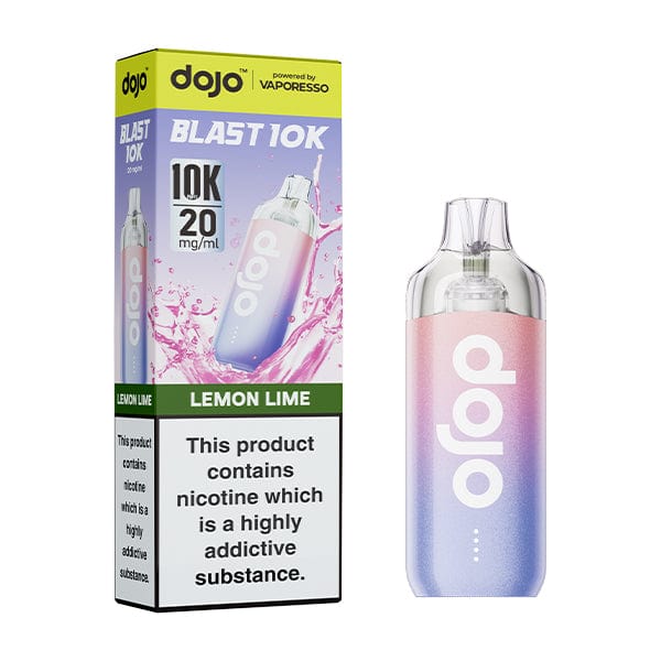 Pre-Filled Vape Devices Lemon Lime Dojo Blast 10K Vape Kit