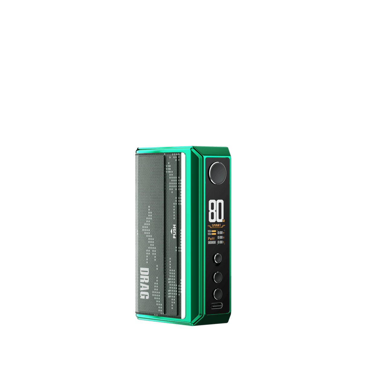 Regulated Mods Green Voopoo Drag 5 Box Mod