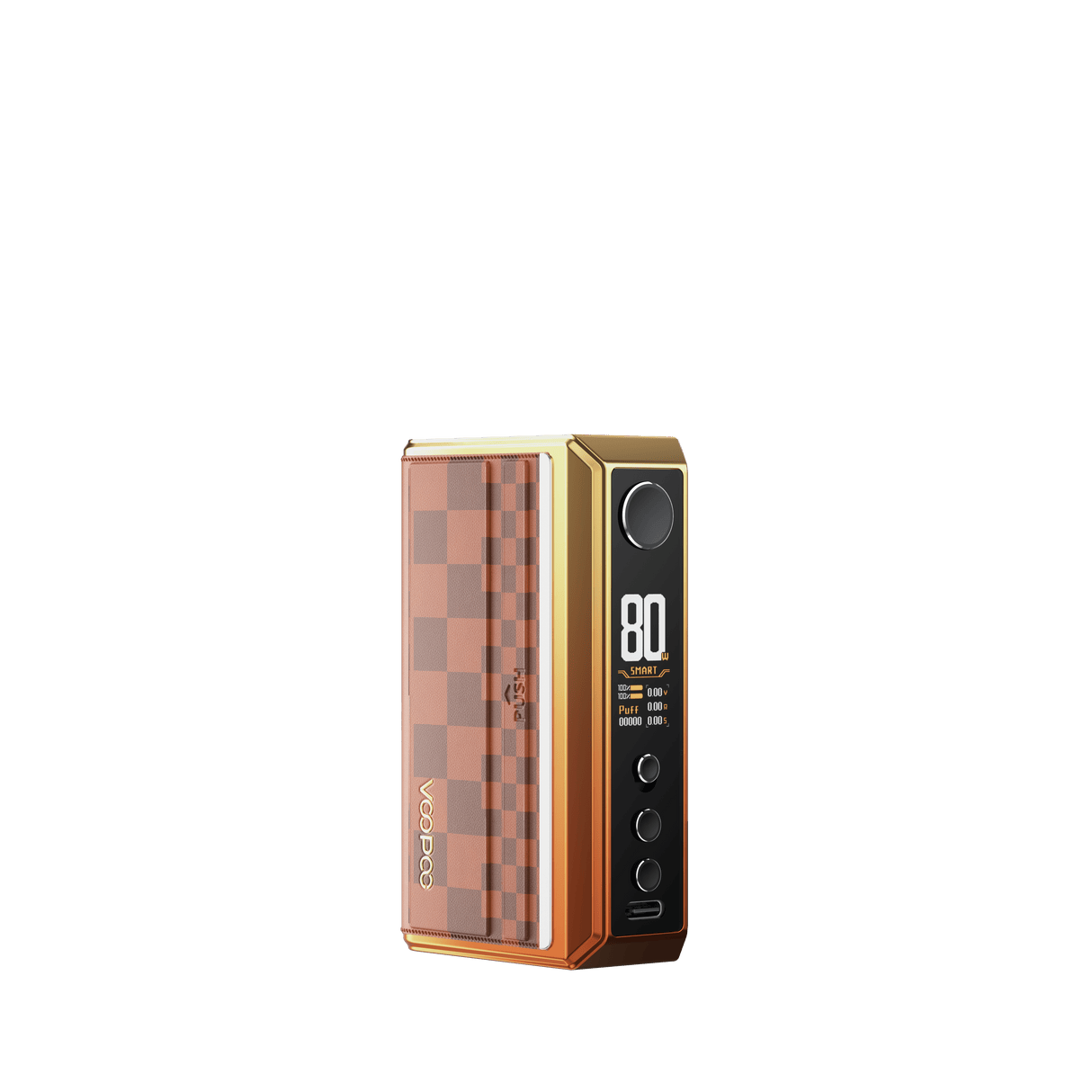Regulated Mods Sunset Orange Voopoo Drag 5 Box Mod