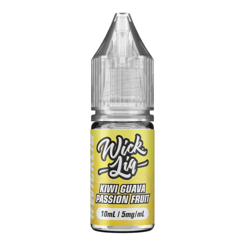 10ml Eliquids Kiwi Guava Passionfruit / 5MG WICK LIQ Bar Juice Salts