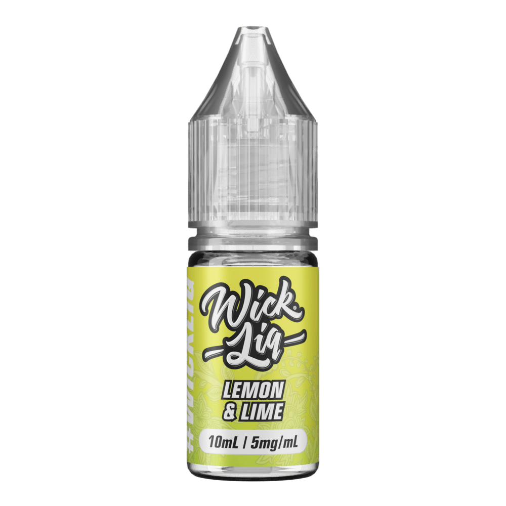 10ml Eliquids Lemon & Lime / 5MG WICK LIQ Bar Juice Salts
