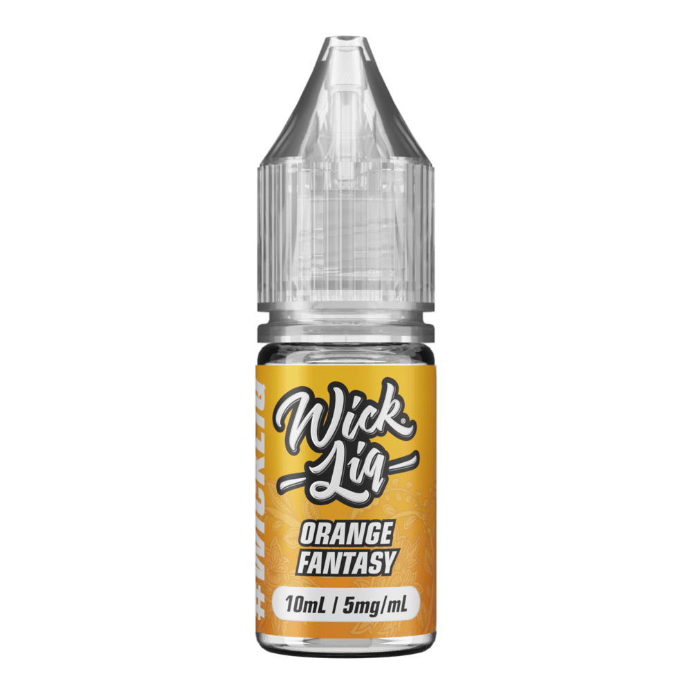 10ml Eliquids Orange Fantasy / 5MG WICK LIQ Bar Juice Salts