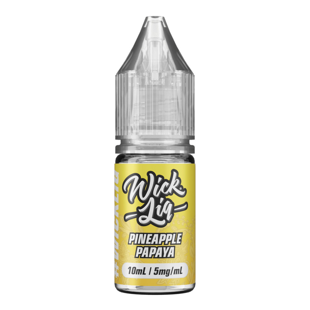 10ml Eliquids Pineapple Papaya / 5MG WICK LIQ Bar Juice Salts