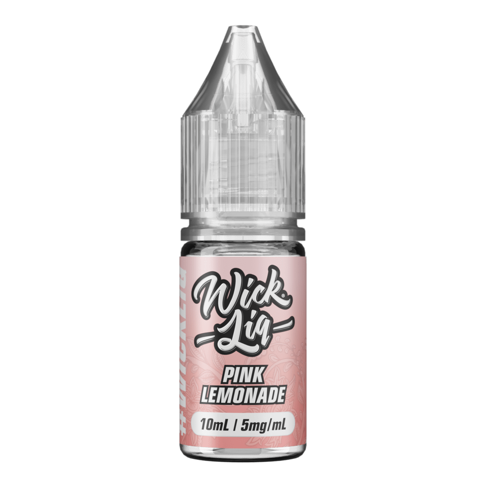 10ml Eliquids Pink Lemonade / 5MG WICK LIQ Bar Juice Salts