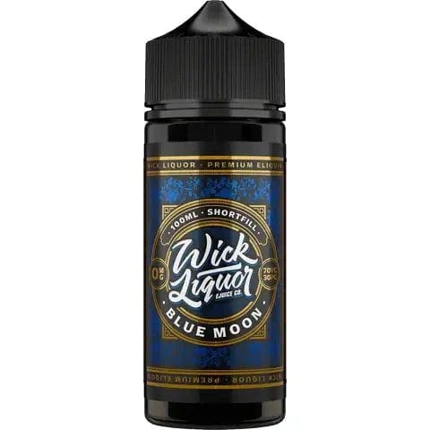 Shortfill Eliquids Blue Moon Wick Liquor 100ml Shortfill E-Liquids | 7 Flavours