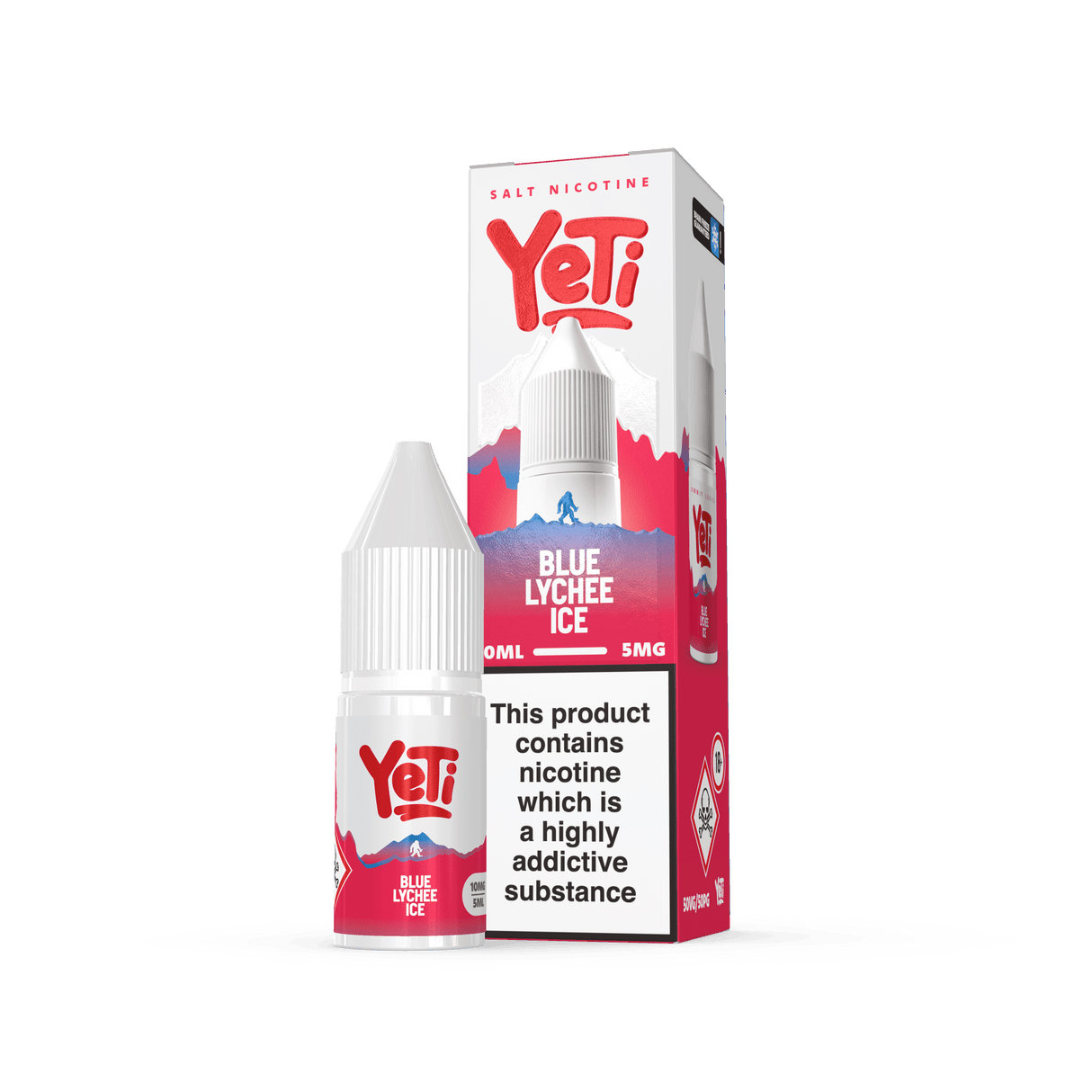 Nic Salts Blue Lychee Ice / 5mg Yeti Summit Series Nic Salts