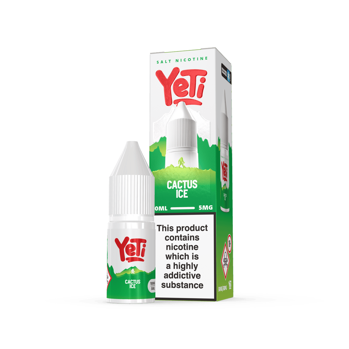 Nic Salts Cactus Ice / 5mg Yeti Summit Series Nic Salts