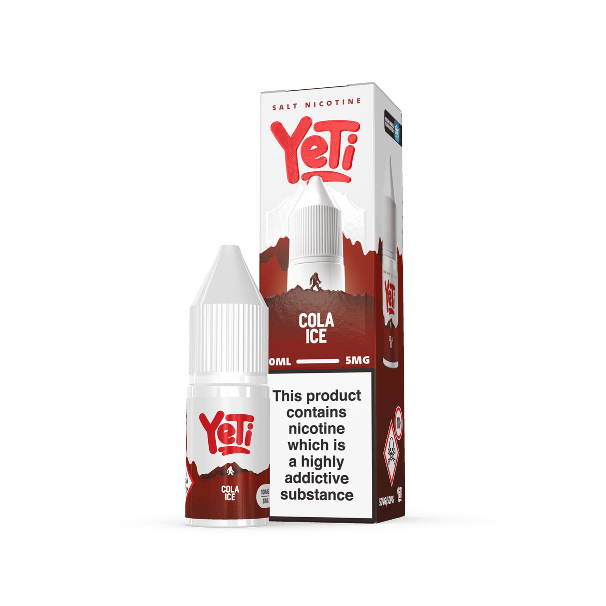Nic Salts Cola Ice / 5mg Yeti Summit Series Nic Salts
