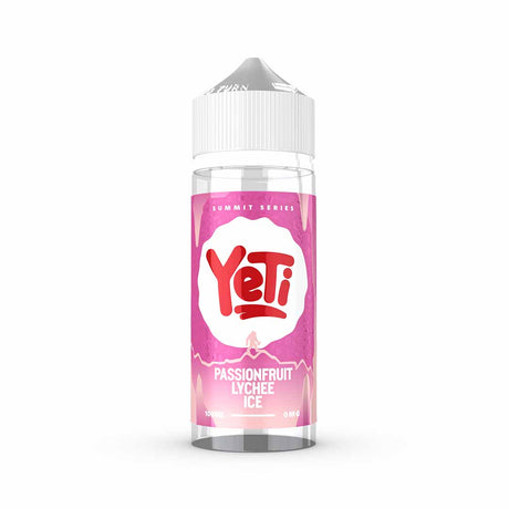 Shortfill Eliquids Passionfruit Lychee Yeti Summit Series 100ml Shortfill E-Liquid