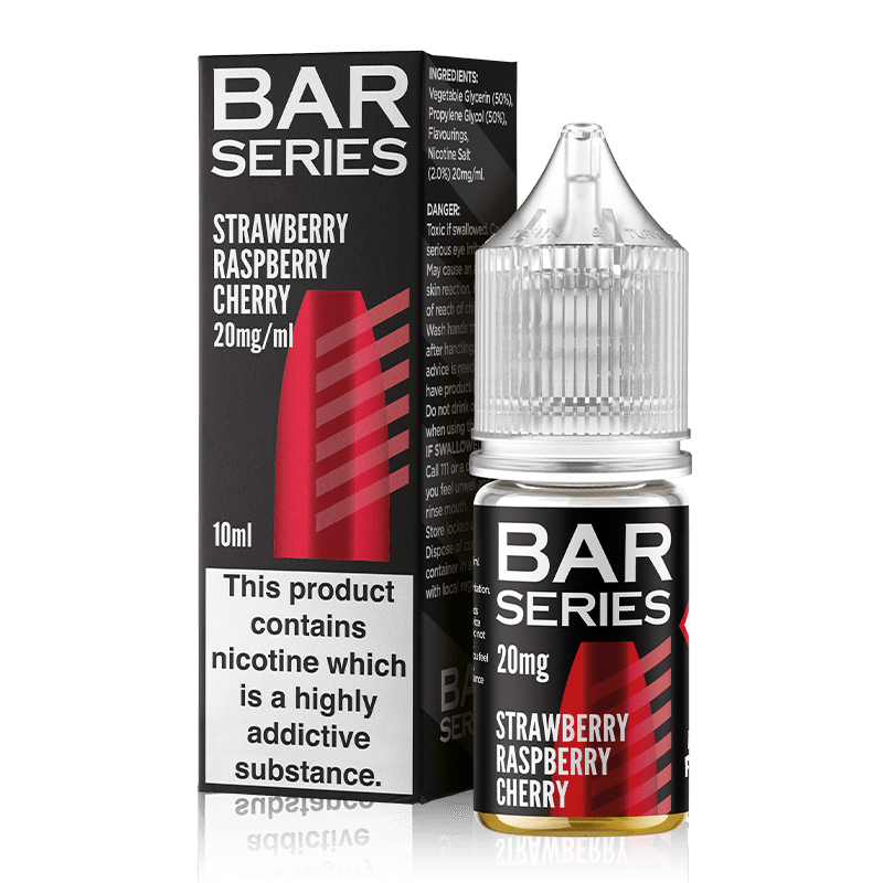 Bar Series Nic Salts Strawberry Raspberry Cherry / 5mg Bar Series Nic Salt E-Liquids