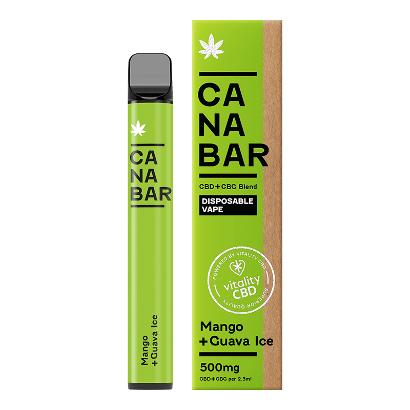 Disposable Vape Sticks Mango Guava Ice Canabar CBD Disposable Vape