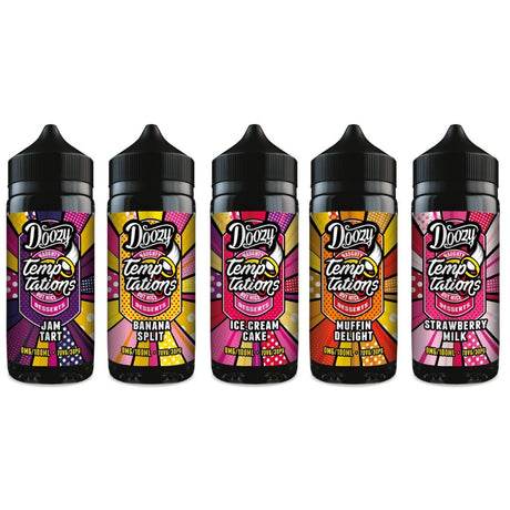 Doozy Vape Co Shortfill Eliquids Doozy Temptations 100ml Shortfill | 5 Flavours