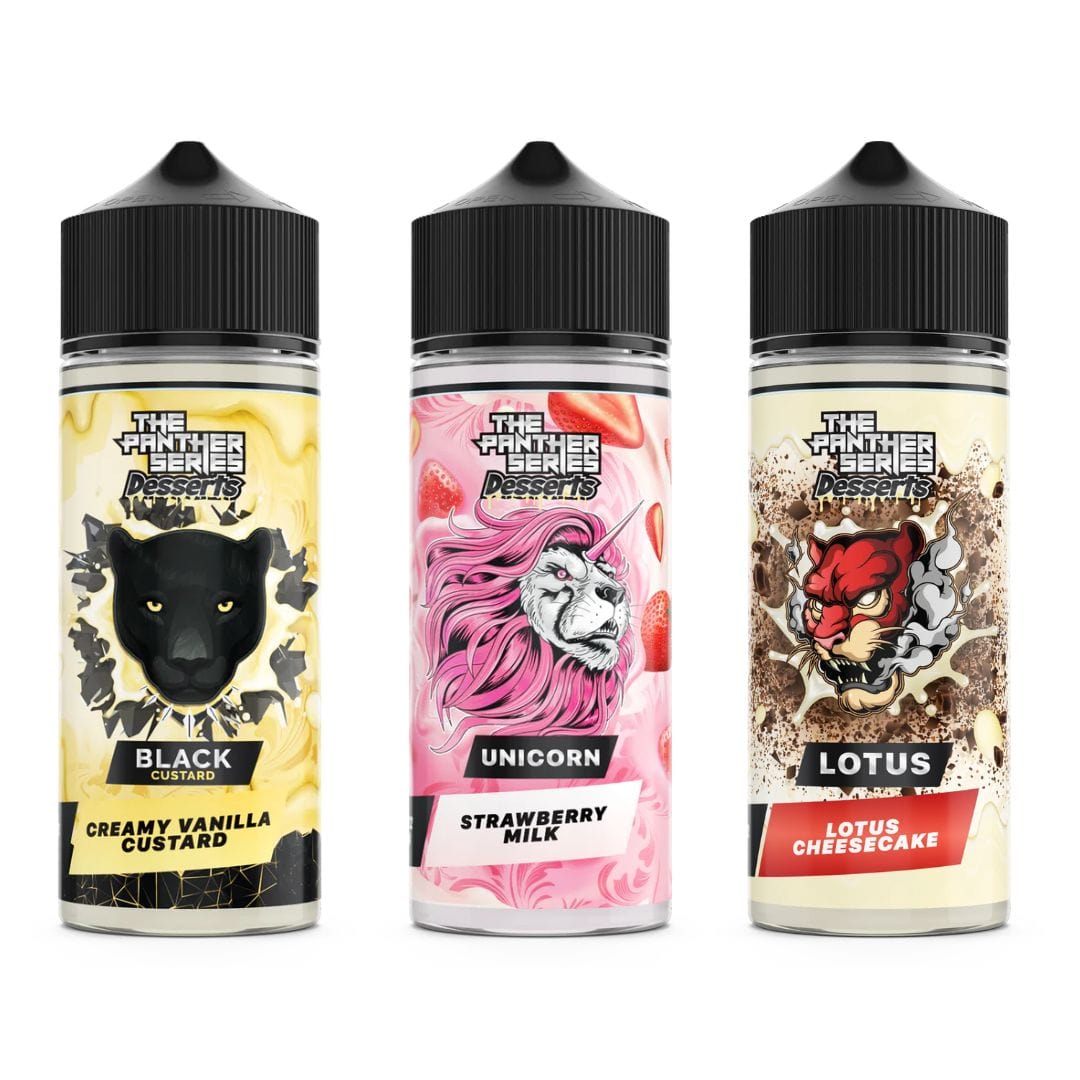 Dr Vapes Shortfill Eliquids Dr Vapes Panther Series Desserts Shortfill E-Liquid