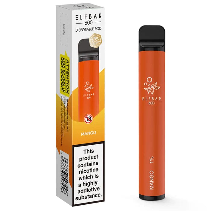 Disposable Vape Sticks Mango / 10mg Elf Bar 600 Disposable Vape