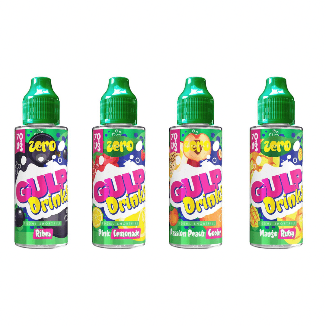 Gulp Shortfill Eliquids Gulp Drinks 100ml Shortfill E-Liquids