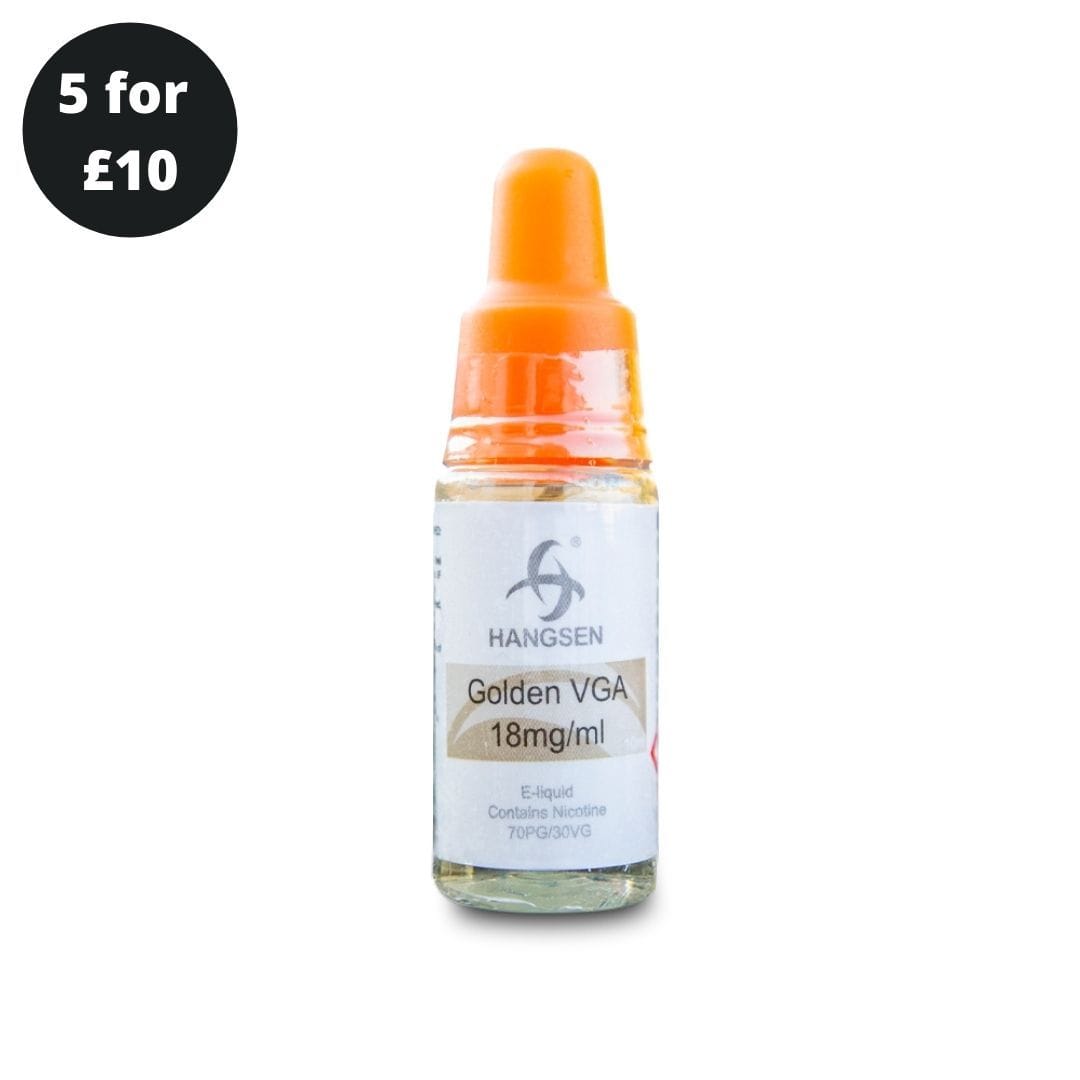 Golden VGA E-Liquid by Hangsen 10ml - Vapeology