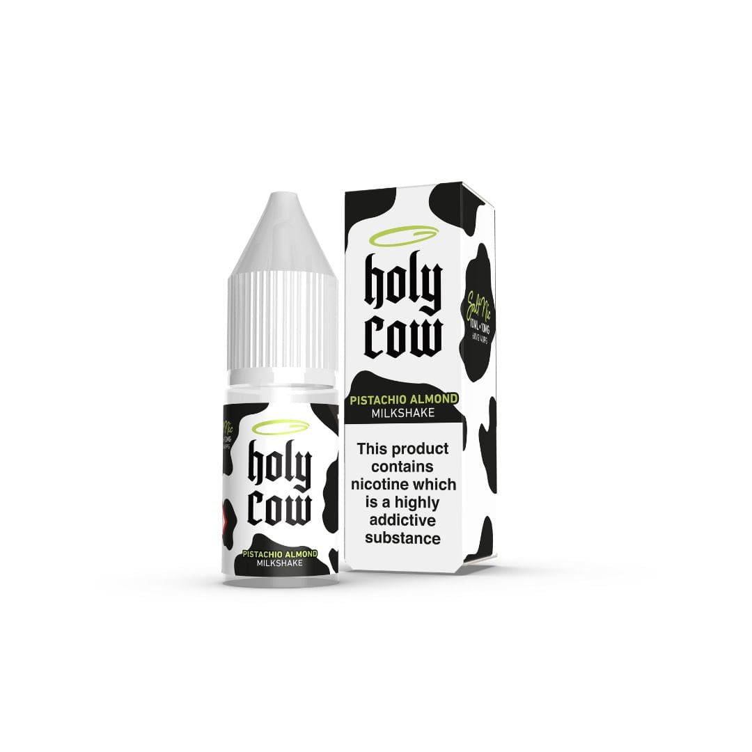 Holy Cow Nic Salts Pistachio & Almond Milkshake / 10mg Holy Cow Nic Salt E-Liquids