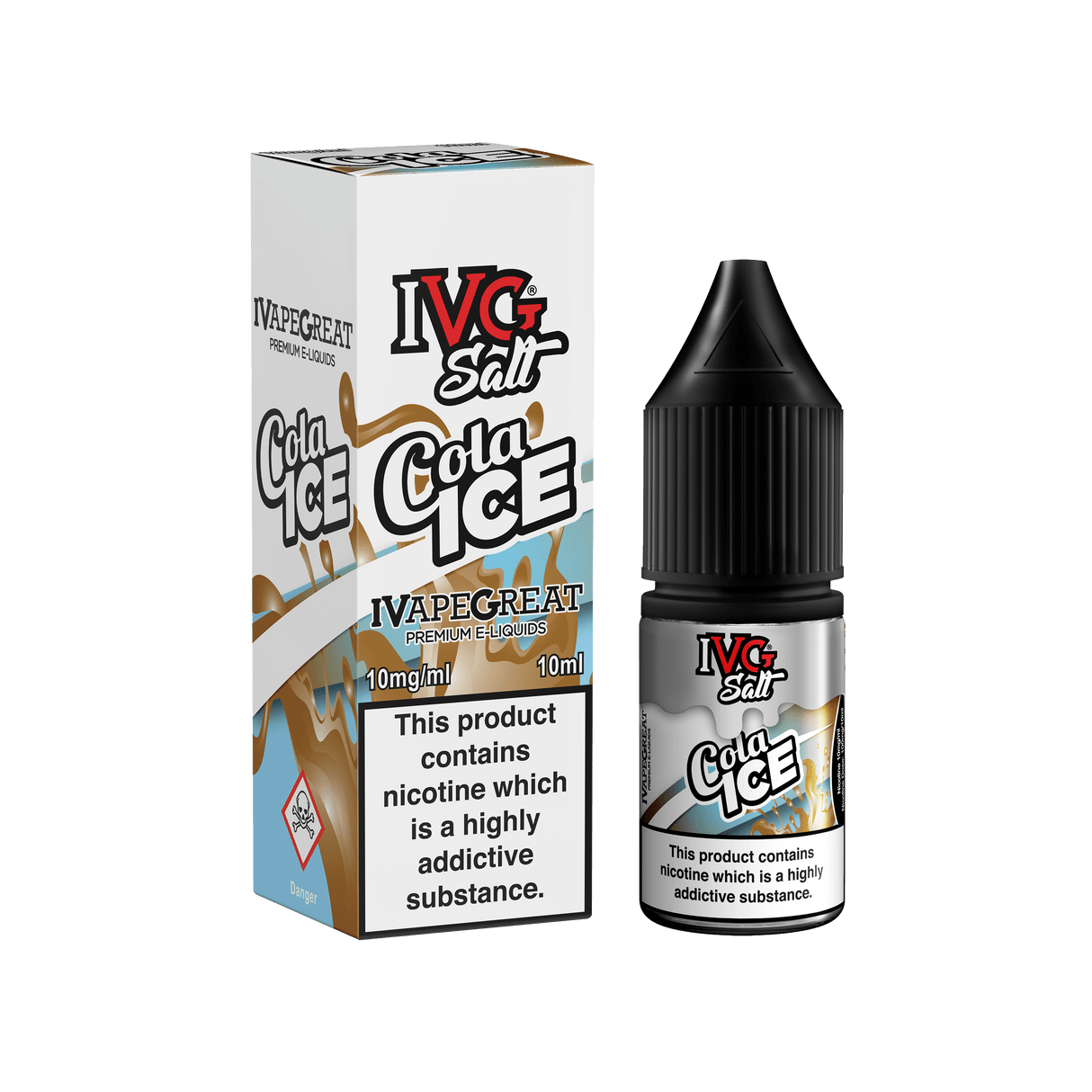 IVG 10ml Nicotine Salts | 40 Flavours - Vapeology