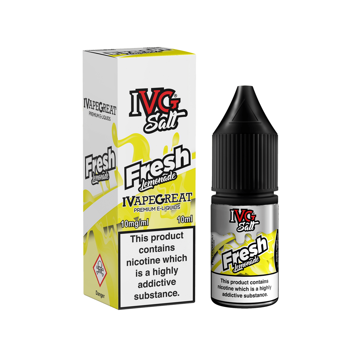 IVG E-Liquids Nic Salts Fresh Lemonade / 10mg IVG 10ml Nicotine Salts