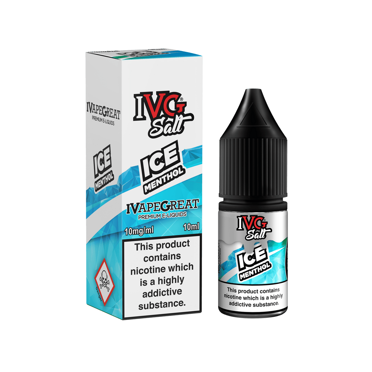 IVG E-Liquids Nic Salts Ice Menthol / 10mg IVG 10ml Nicotine Salts