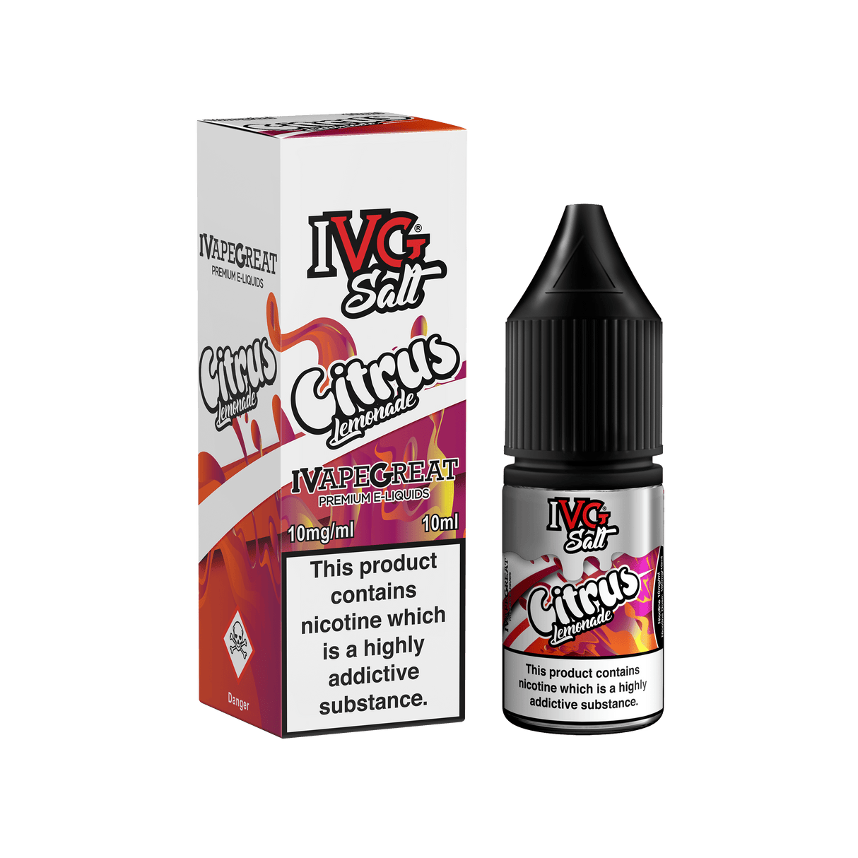IVG E-Liquids Nic Salts IVG 10ml Nicotine Salts