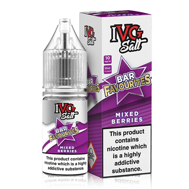 IVG E-Liquids Nic Salts IVG Bar Favourites Nicotine Salts