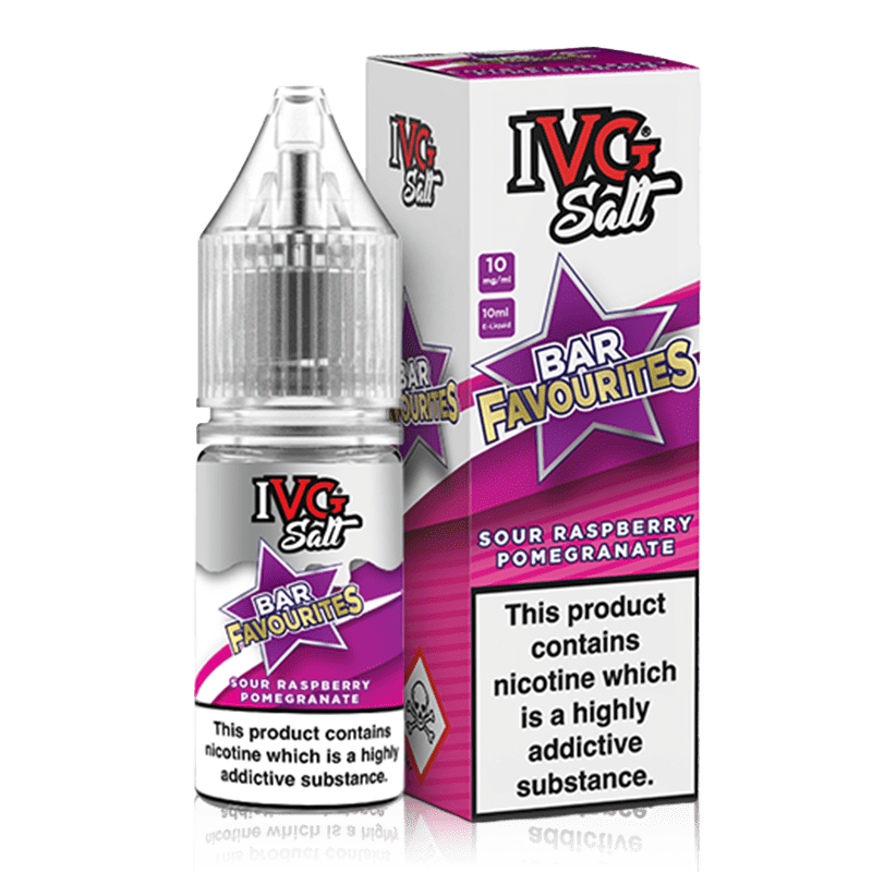 IVG E-Liquids Nic Salts IVG Bar Favourites Nicotine Salts