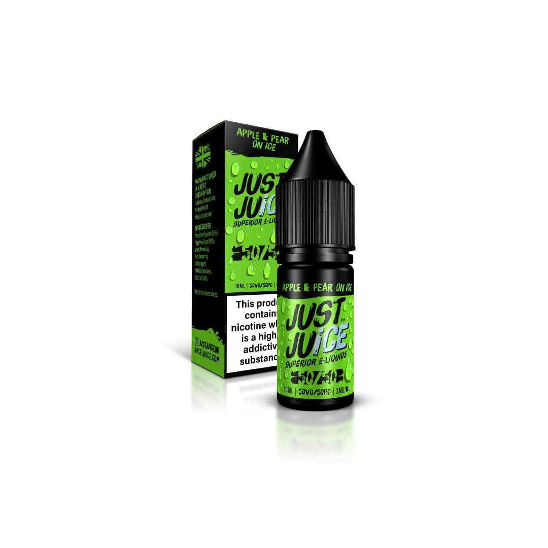 Freebase E-Liquid Apple & Pear On Ice / 3mg Just Juice Iconic Fruits 50/50 E-Liquids