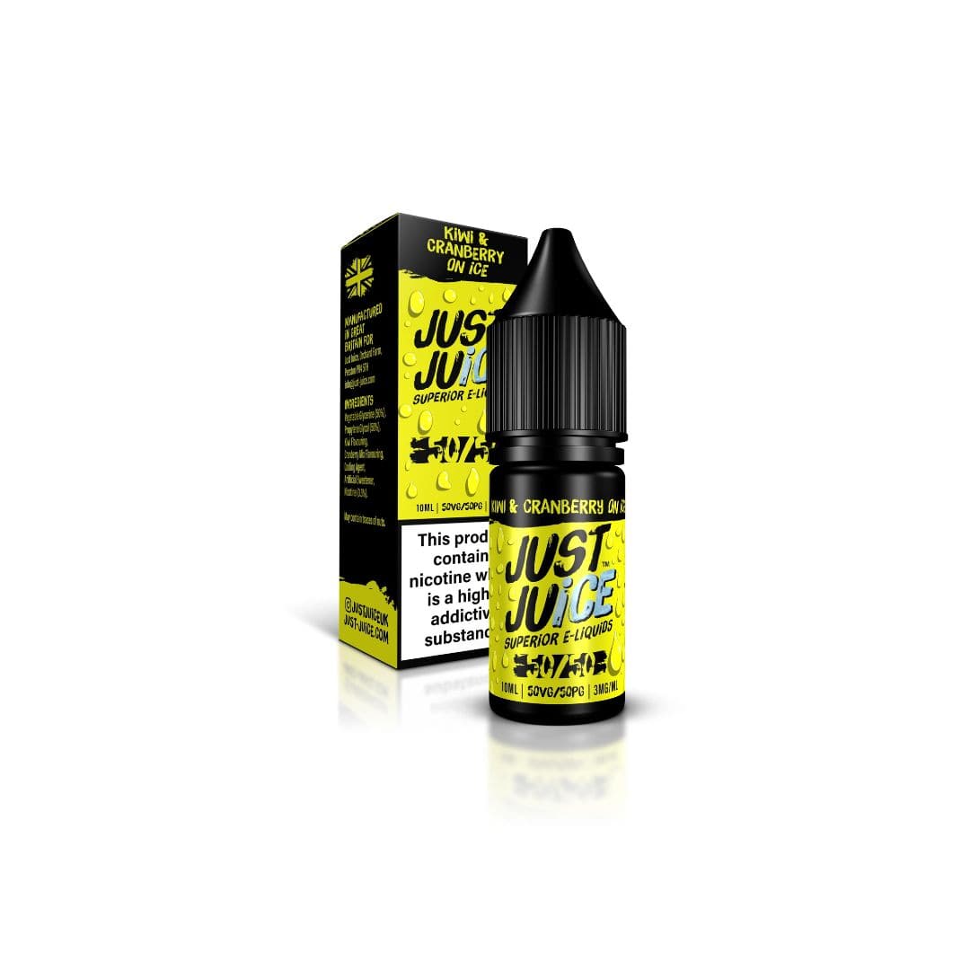 Freebase E-Liquid Kiwi & Cranberry On Ice / 3mg Just Juice Iconic Fruits 50/50 E-Liquids