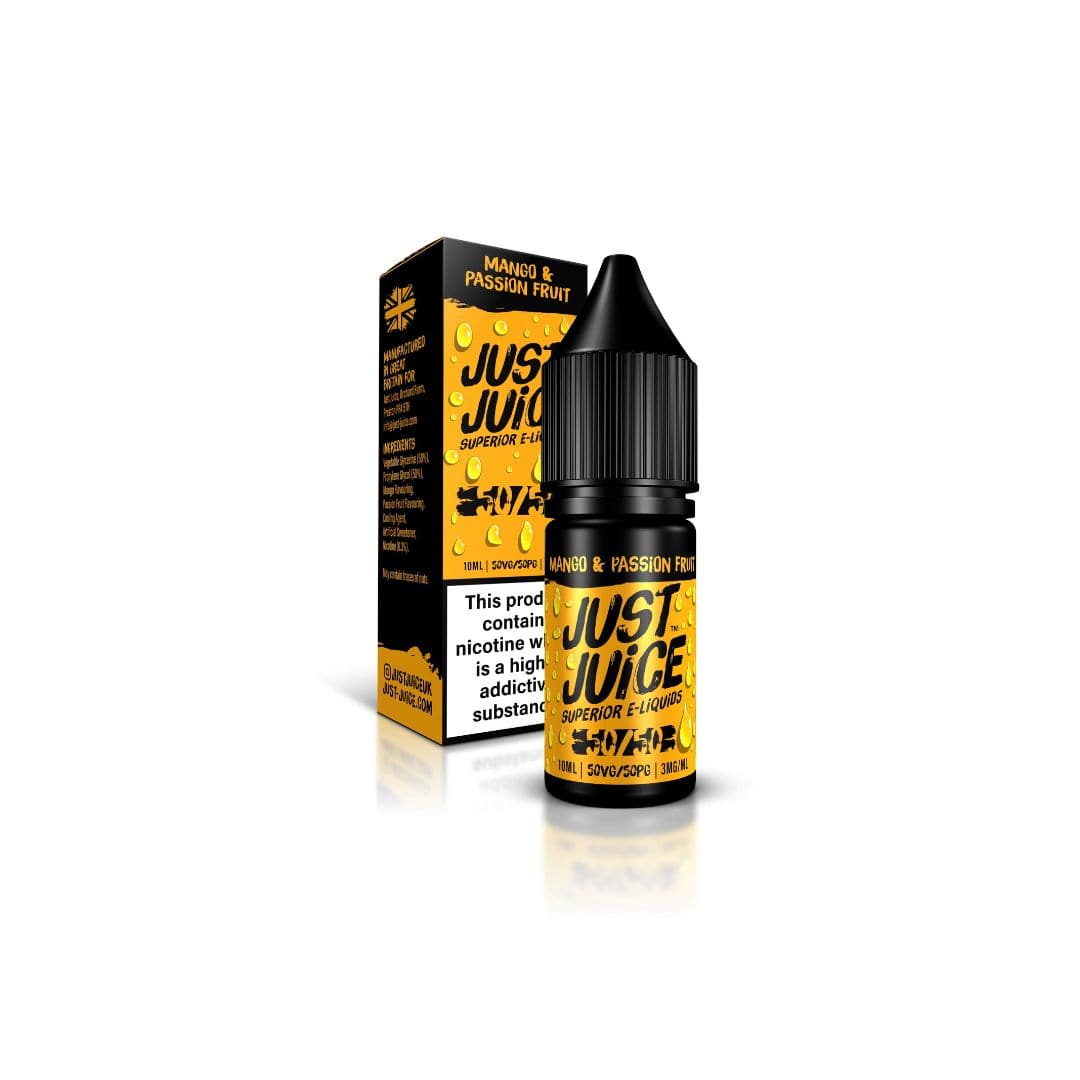 Freebase E-Liquid Mango & Passionfruit / 3mg Just Juice Iconic Fruits 50/50 E-Liquids