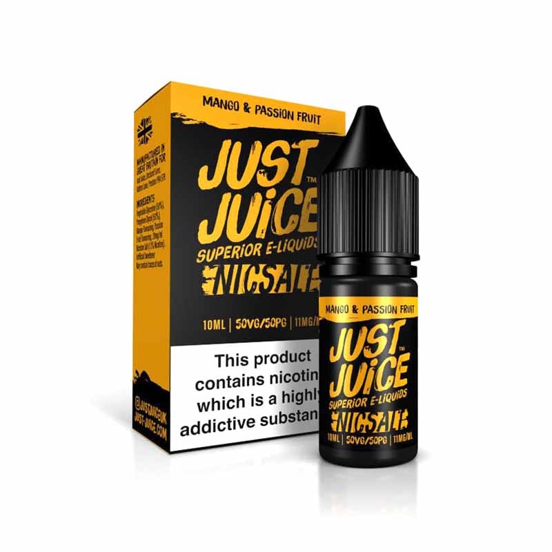 Nic Salts Mango & Passionfruit / 20mg Just Juice Iconic Range Nic Salts