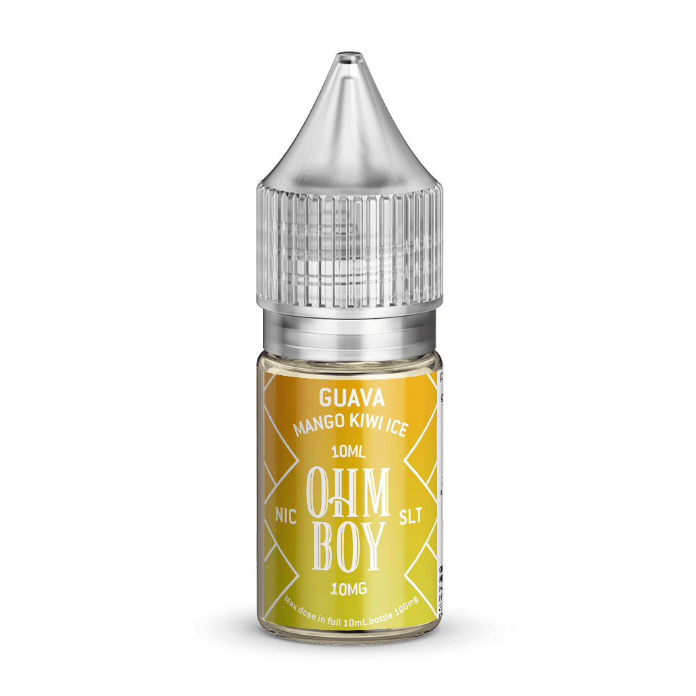Ohm Boy Nic Salts Guava Mango Kiwi Ice / 10mg Ohm Boy Nic Salt E-Liquids