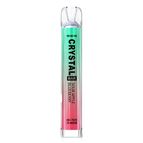 SKE Crystal Bar Disposable Vape Sticks Sour Apple Blueberry SKE Crystal Bar Disposable Vape