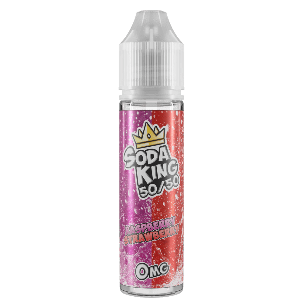 Shortfill Eliquids Raspberry Strawberry Soda King 50/50 Shortfill E-Liquid