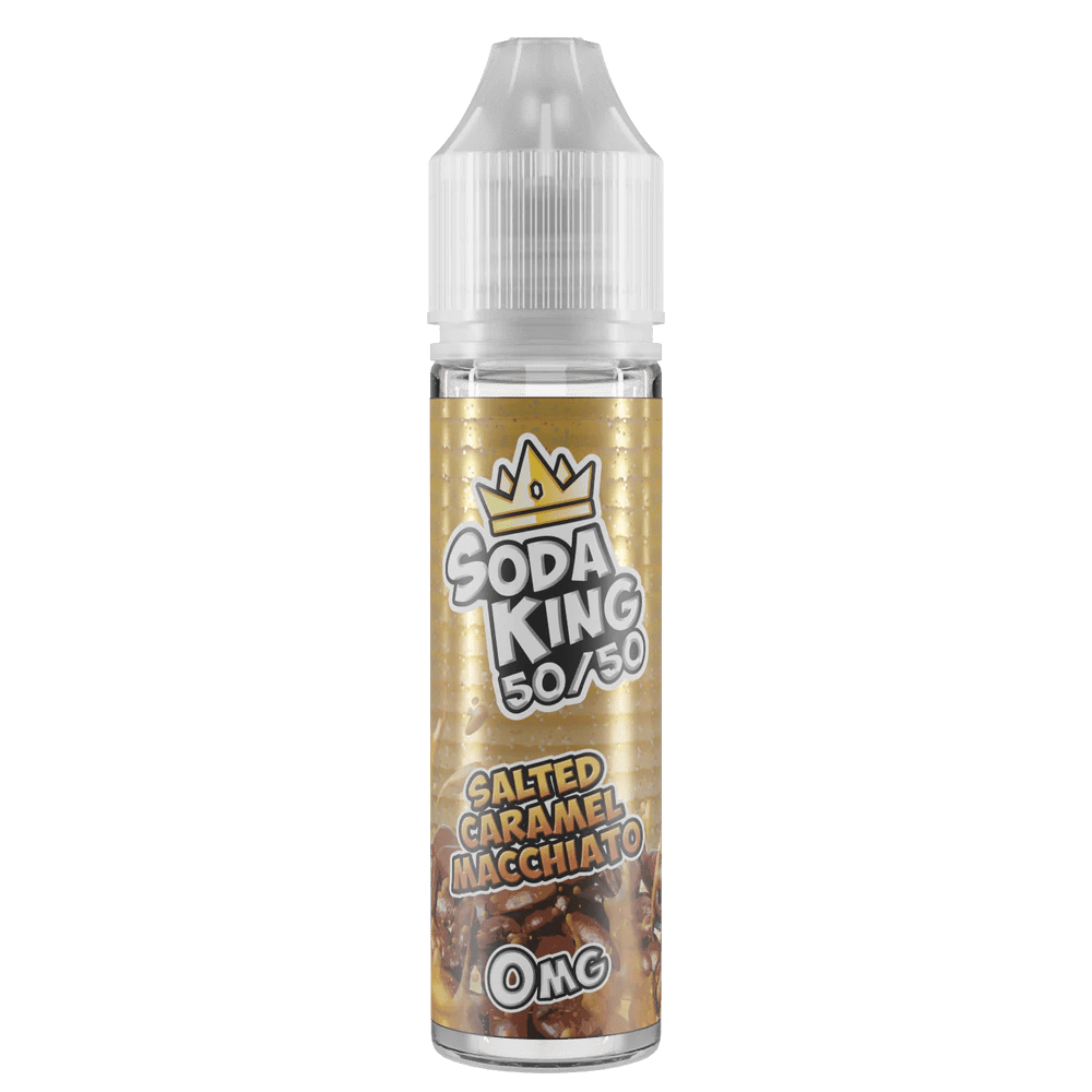 Shortfill Eliquids Salted Caramel Macchiatto Soda King 50/50 Shortfill E-Liquid