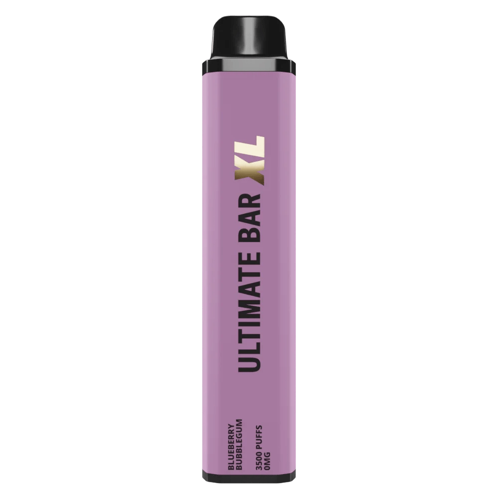 Disposable Vape Sticks Blueberry Bubblegum Ultimate Bar XL 3500 Nicotine Free Disposable