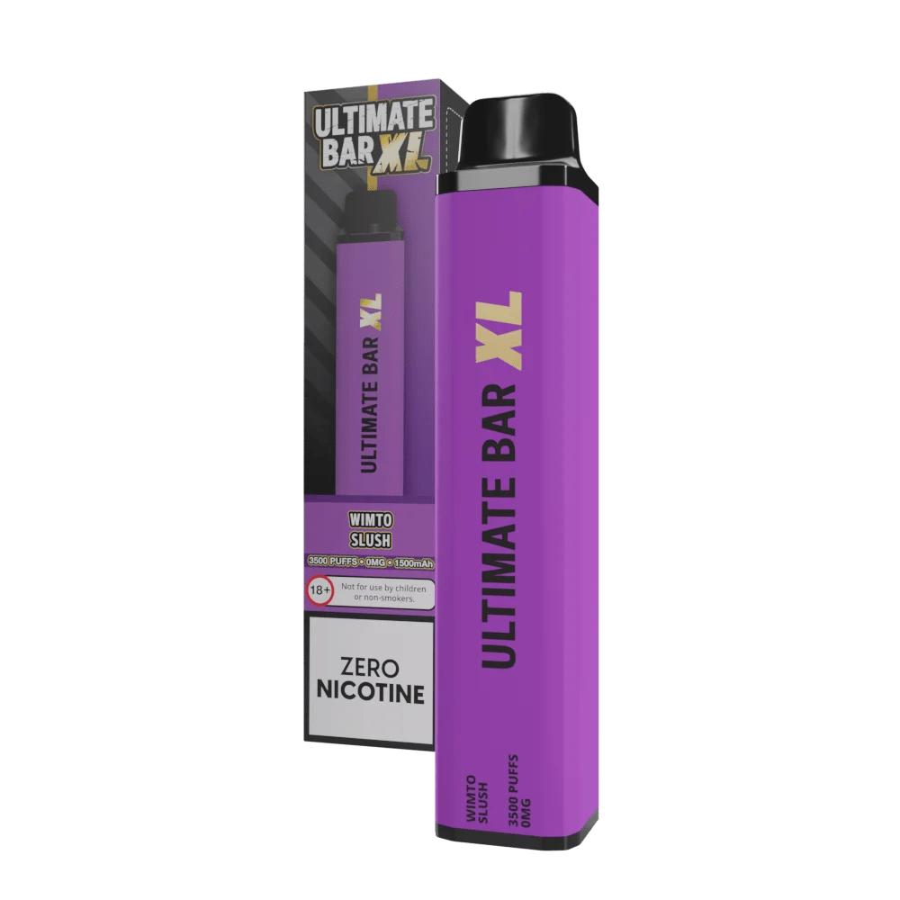 Disposable Vape Sticks Wimto Slush Ultimate Bar XL 3500 Nicotine Free Disposable